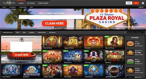 plaza royal casino online